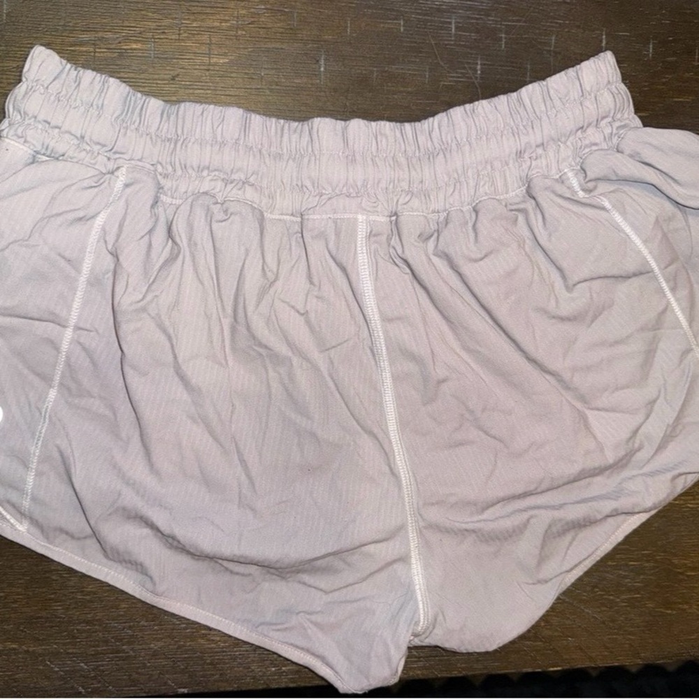 lululemon athletica Light Gray Athletic Shorts
